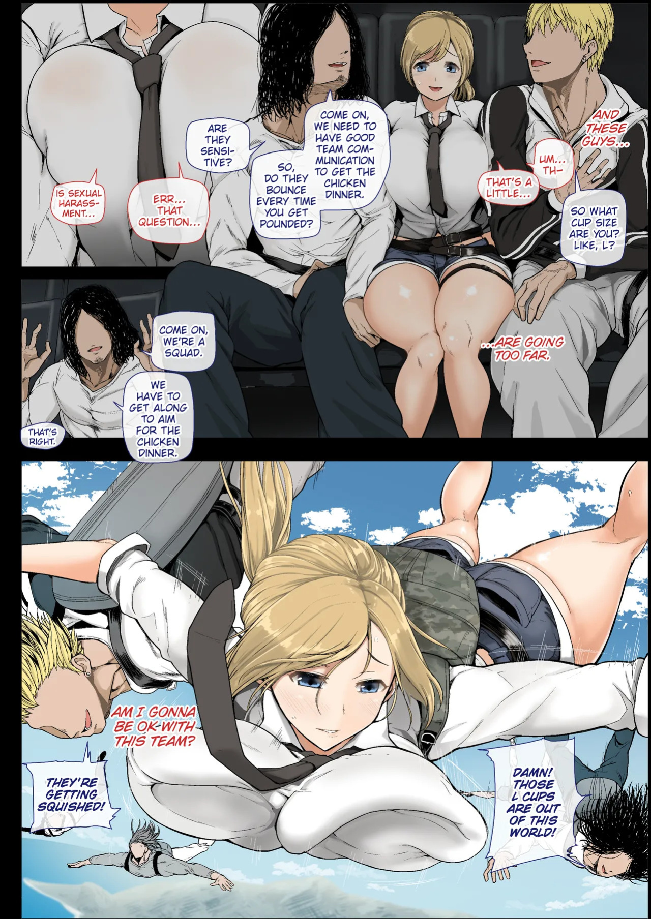 [Aomizuan (Shimantogawa)] College Girl Wins a Lewd Chicken Dinner