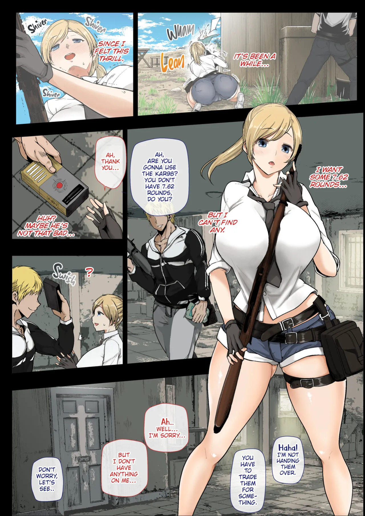 [Aomizuan (Shimantogawa)] College Girl Wins a Lewd Chicken Dinner