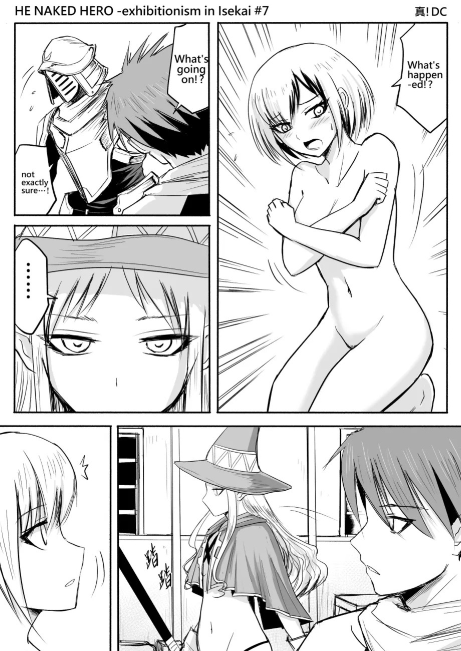 [Zhen! DC] The Naked Hero - Adventure in Another World [English]