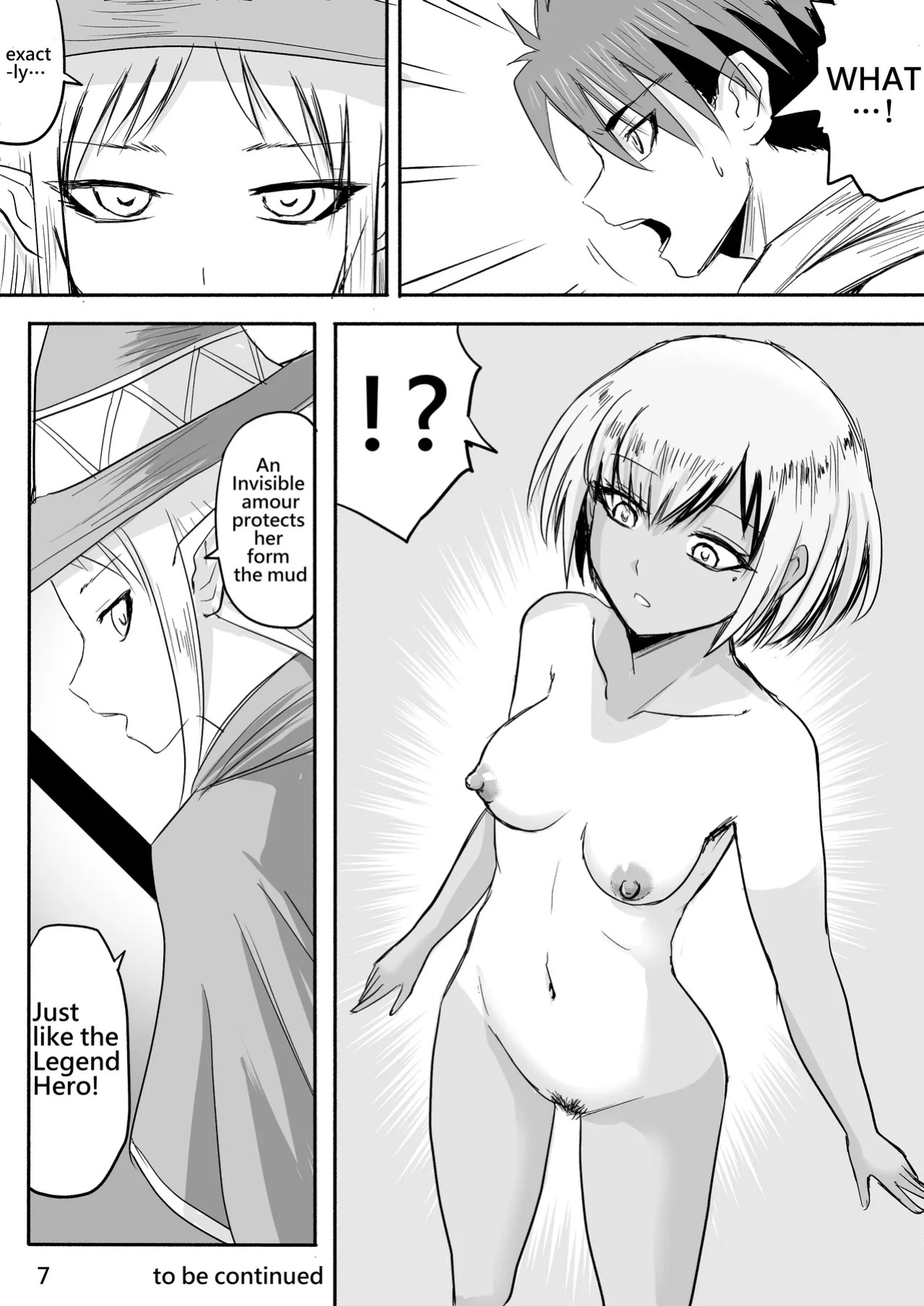 [Zhen! DC] The Naked Hero - Adventure in Another World [English]