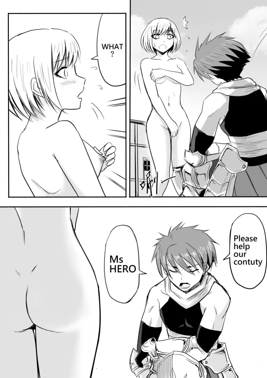 [Zhen! DC] The Naked Hero - Adventure in Another World [English]