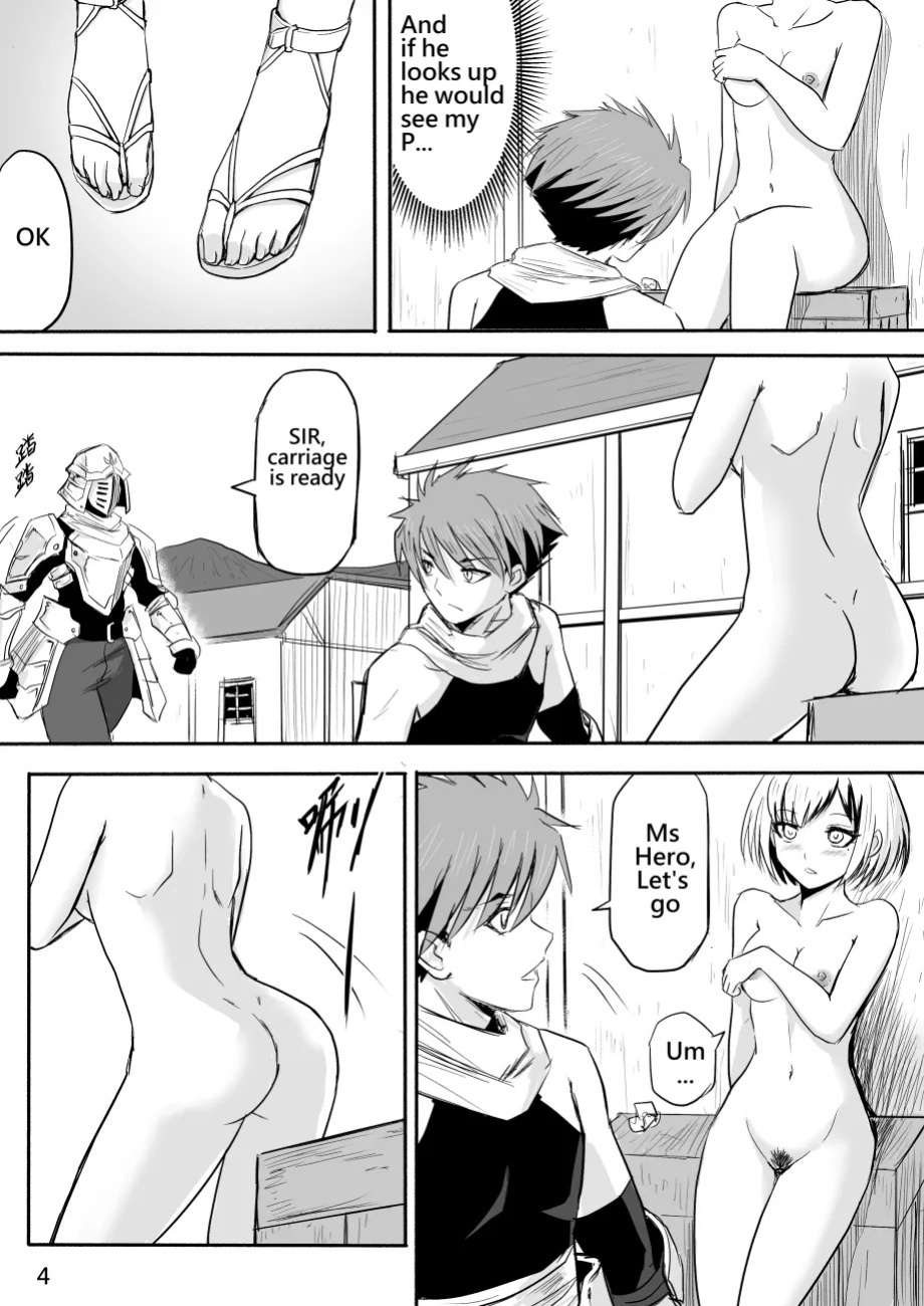 [Zhen! DC] The Naked Hero - Adventure in Another World [English]