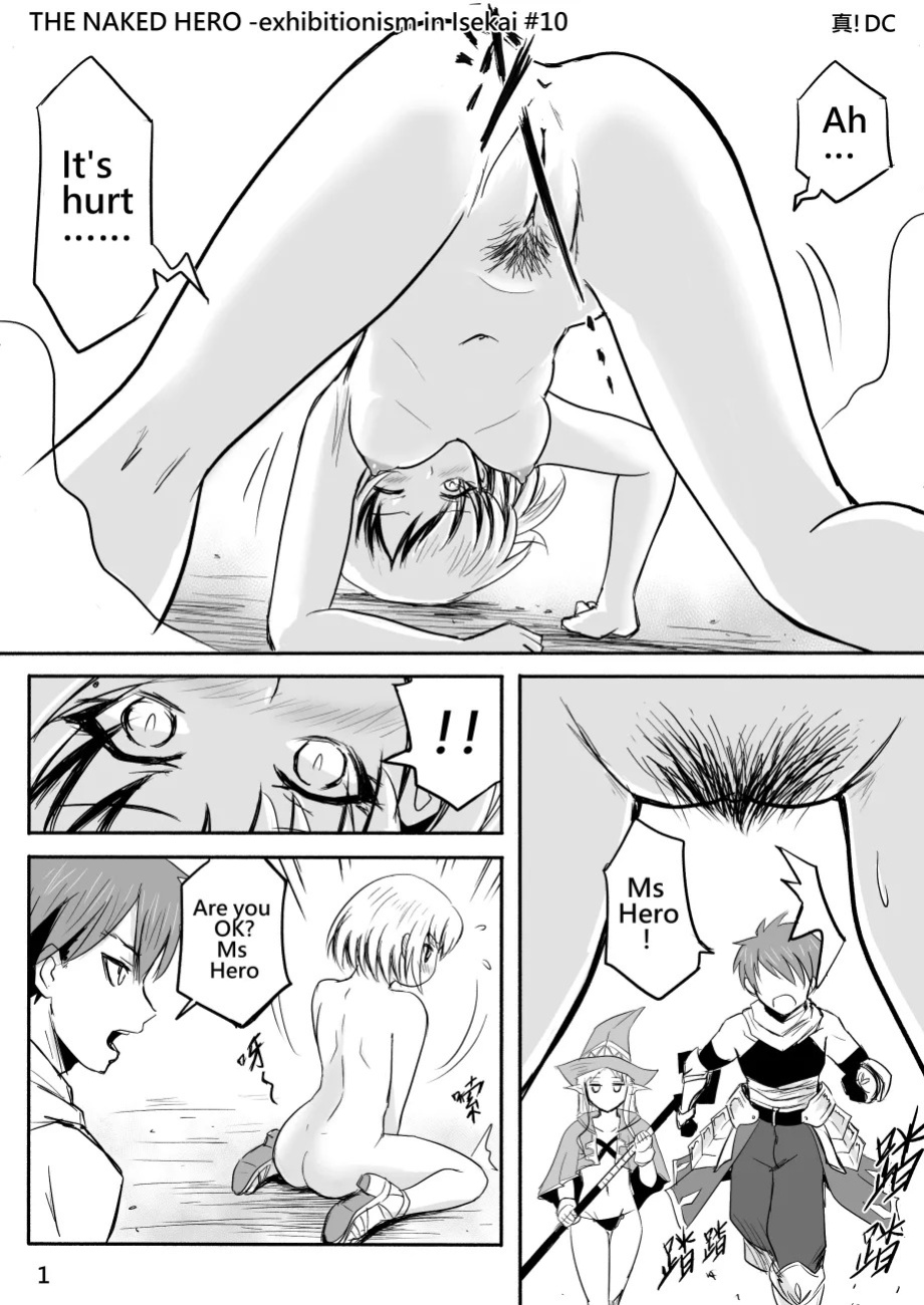 [Zhen! DC] The Naked Hero - Adventure in Another World [English]