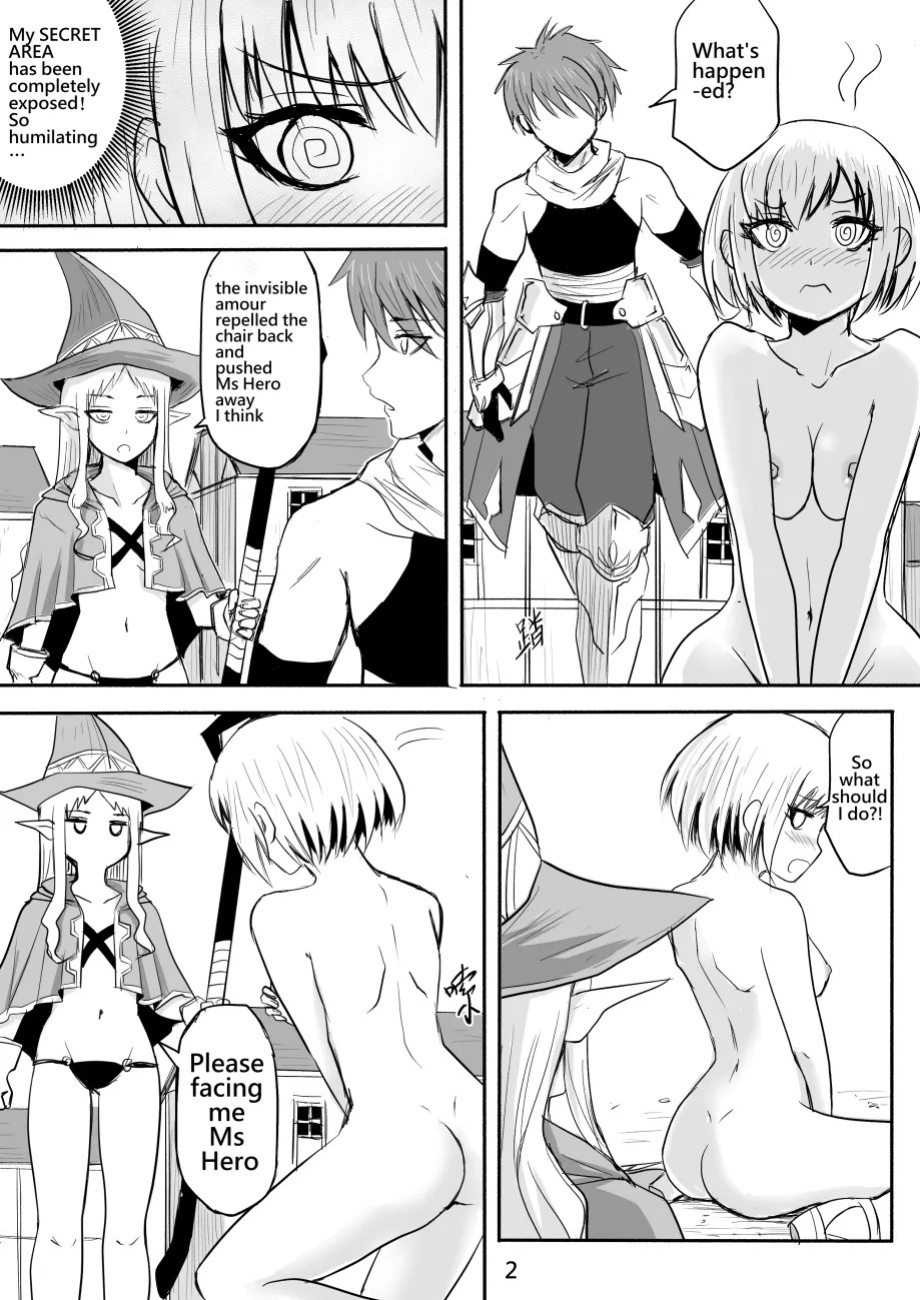 [Zhen! DC] The Naked Hero - Adventure in Another World [English]