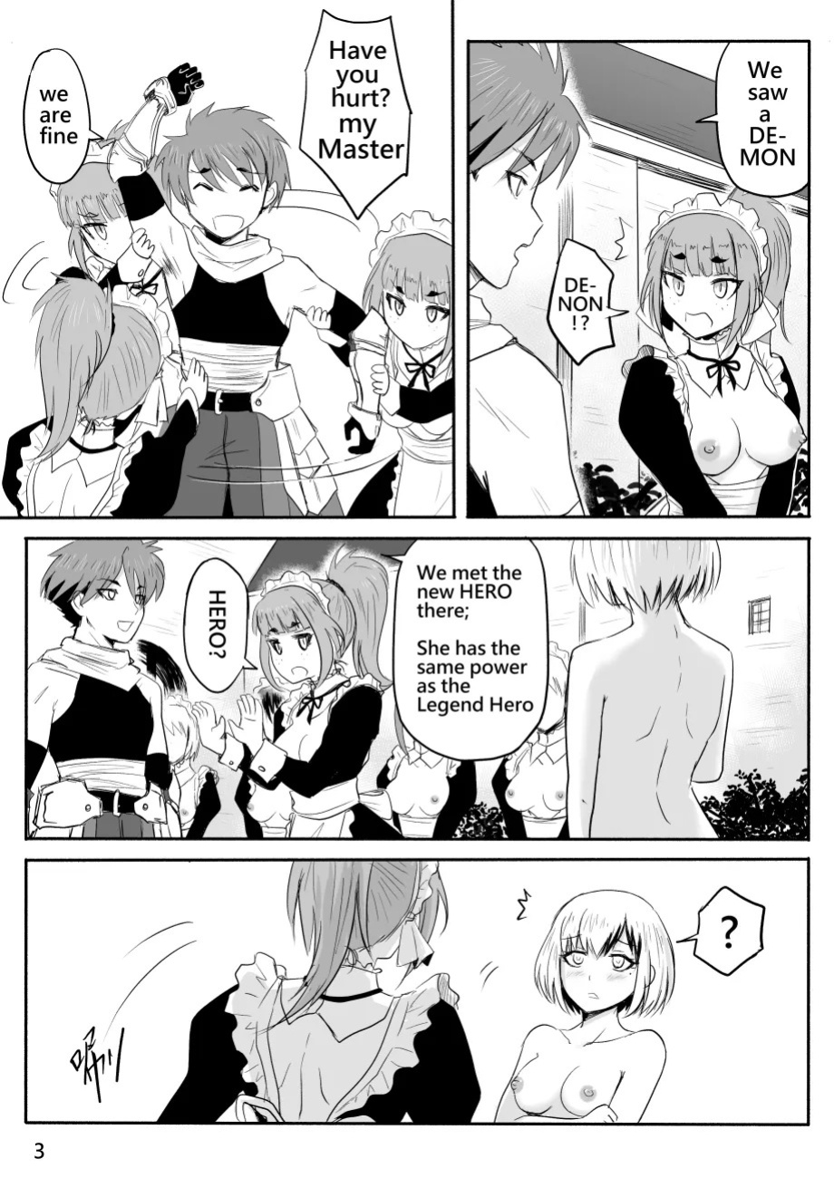 [Zhen! DC] The Naked Hero - Adventure in Another World [English]