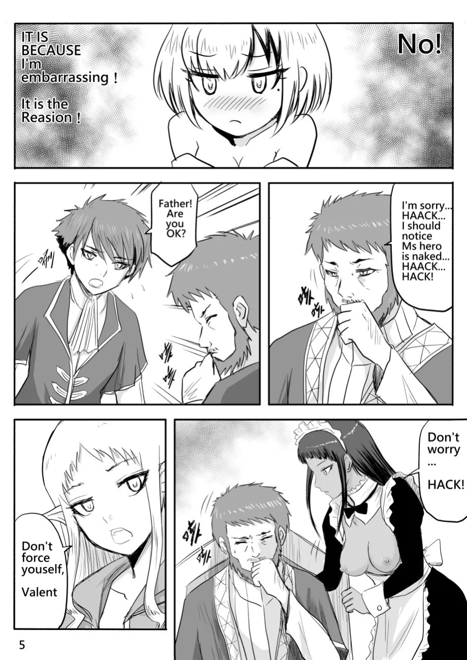 [Zhen! DC] The Naked Hero - Adventure in Another World [English]