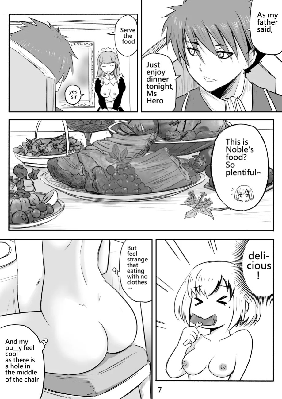 [Zhen! DC] The Naked Hero - Adventure in Another World [English]
