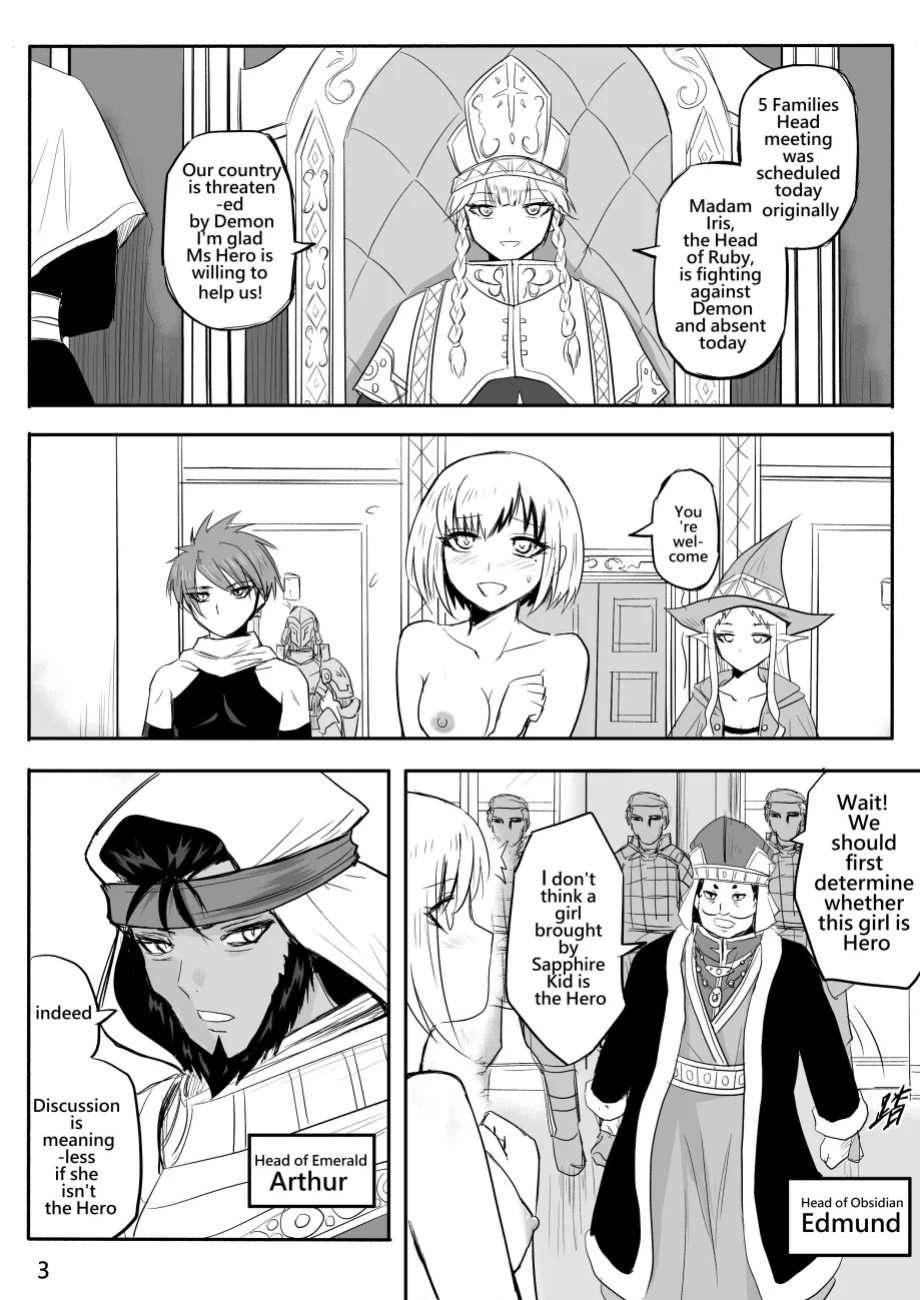 [Zhen! DC] The Naked Hero - Adventure in Another World [English]