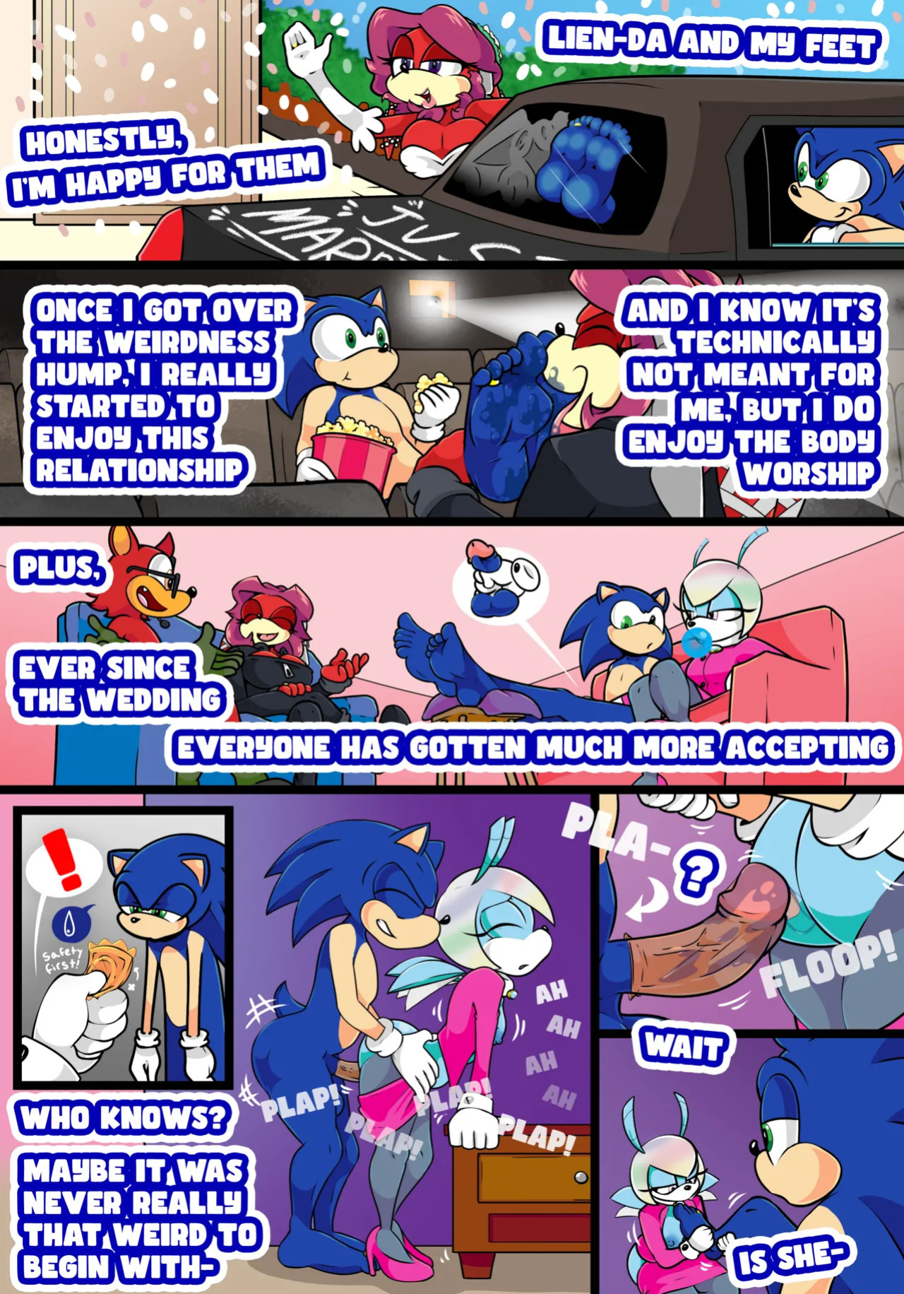 [TinyDevilHorns] Sonic... I want to Marry your Feet!