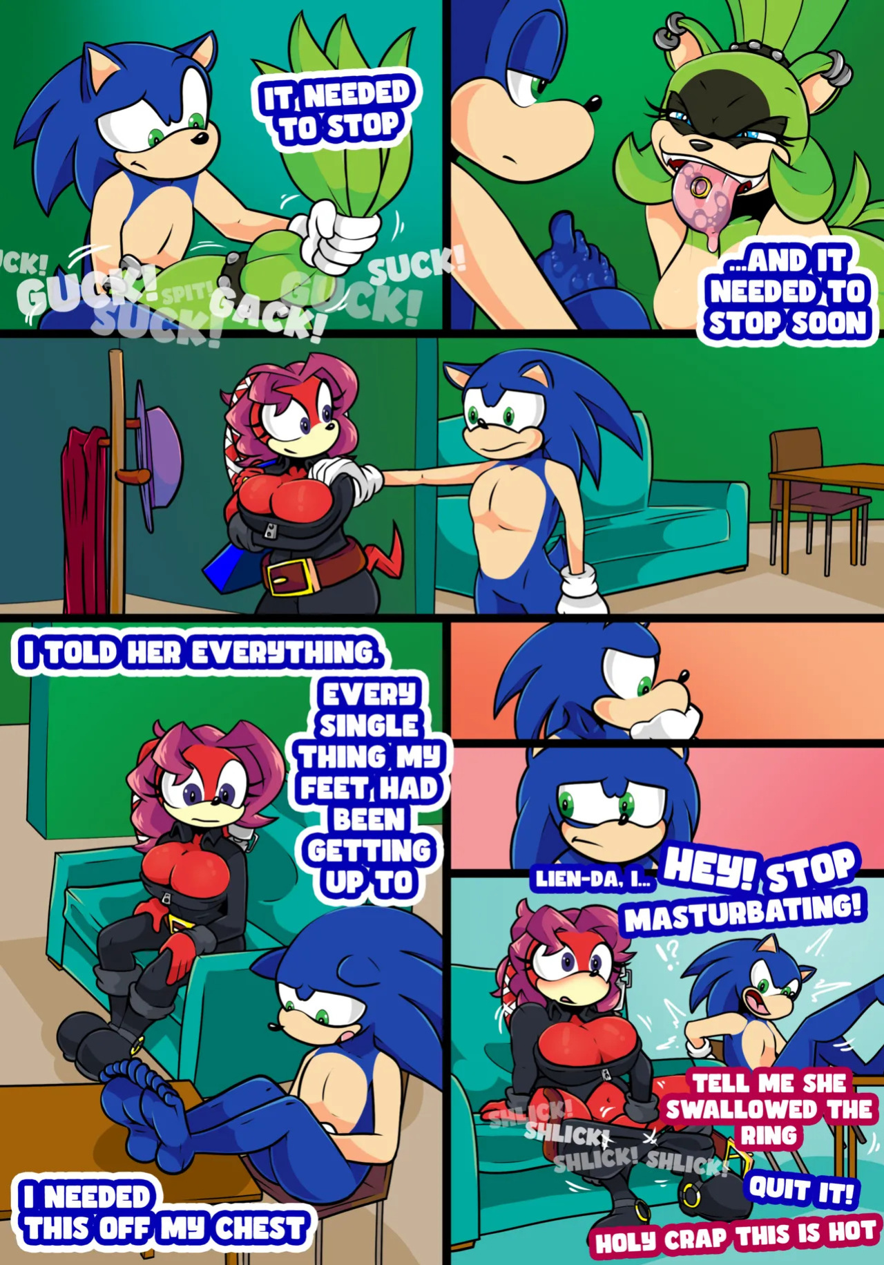 [TinyDevilHorns] Sonic... I want to Marry your Feet!