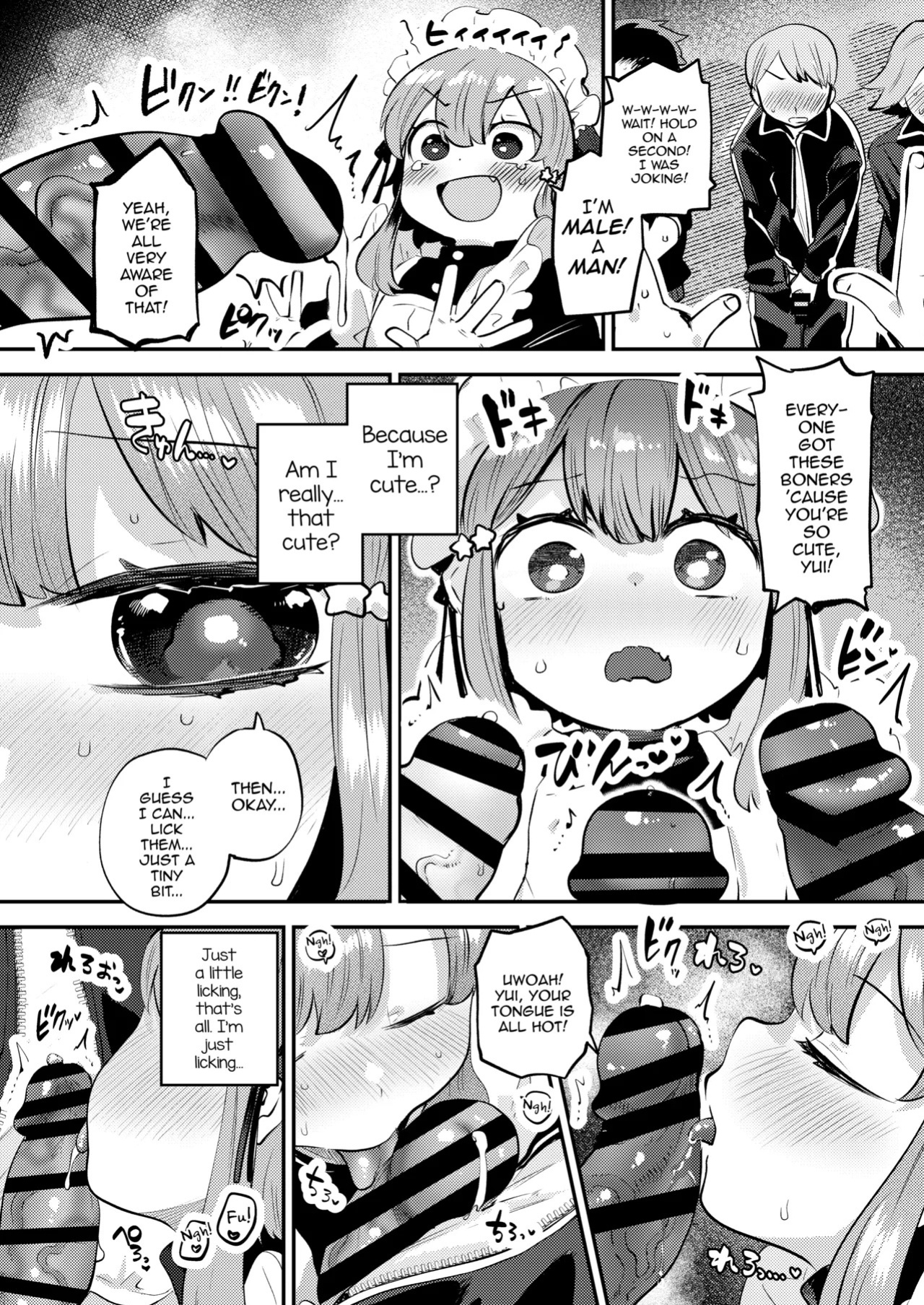 [Onakin Data Land (Shiranai Hitoshi)] Josou o Shitemita dake nanoni!! [English] [mysterymeat3] [Digital]
