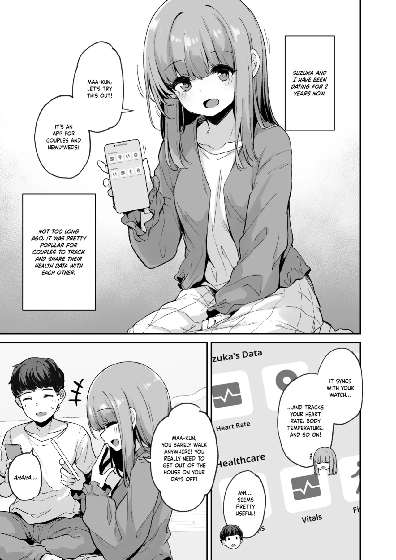 [Hitoi] Couples App (Pixiv Fanbox) [English] [Hakua]