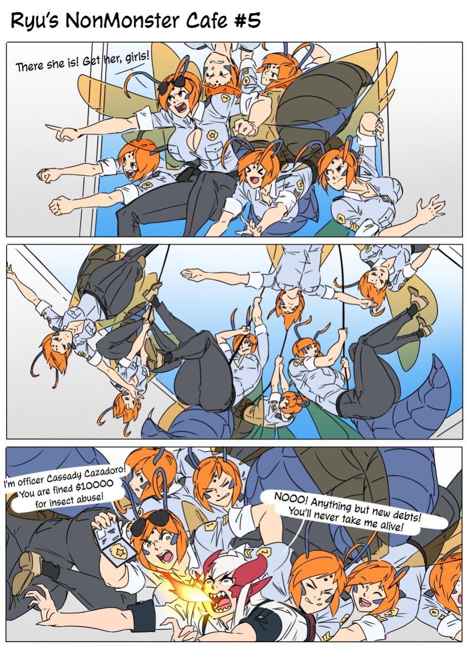 [Random-tan Studio] Ryu's NonMonster Cafe