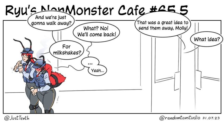 [Random-tan Studio] Ryu's NonMonster Cafe