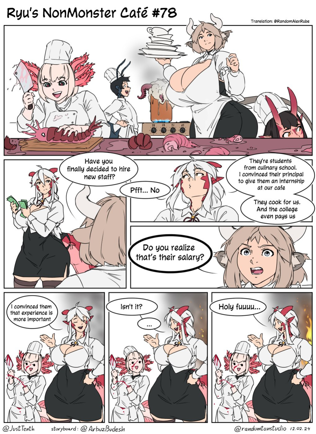 [Random-tan Studio] Ryu's NonMonster Cafe