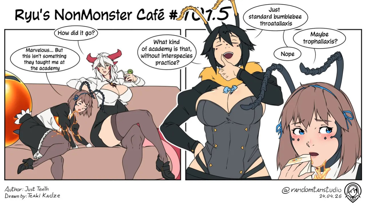 [Random-tan Studio] Ryu's NonMonster Cafe