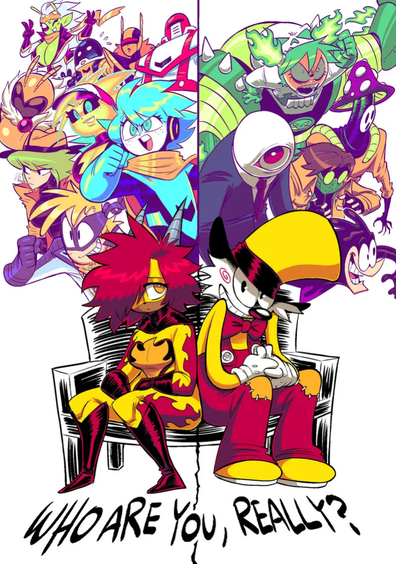 Theguywhodrawsalot characters