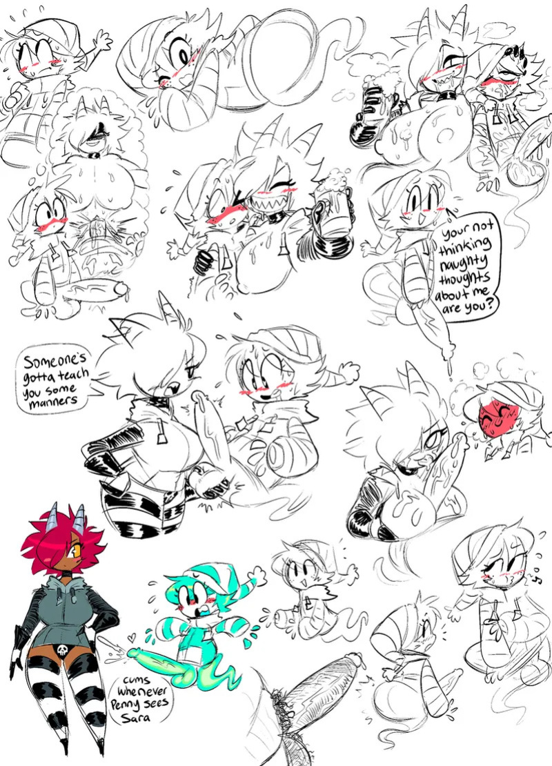 Theguywhodrawsalot characters