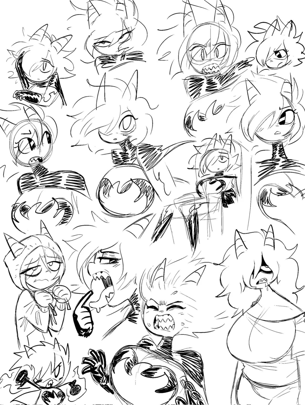Theguywhodrawsalot characters