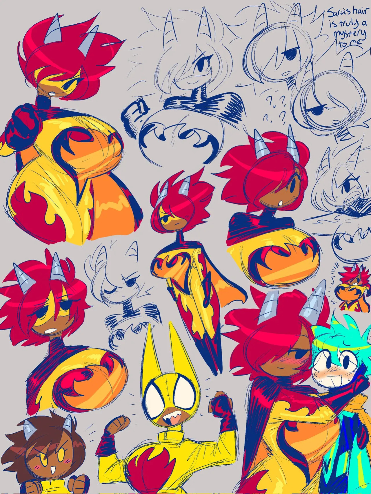Theguywhodrawsalot characters
