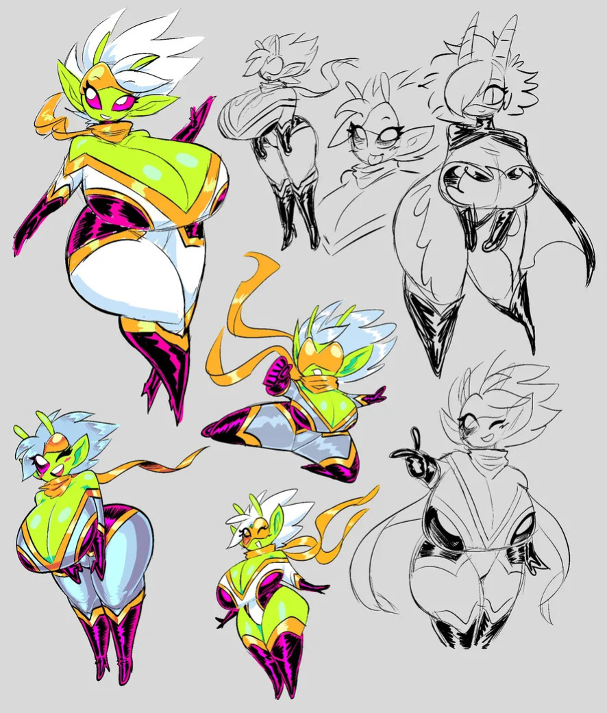 Theguywhodrawsalot characters