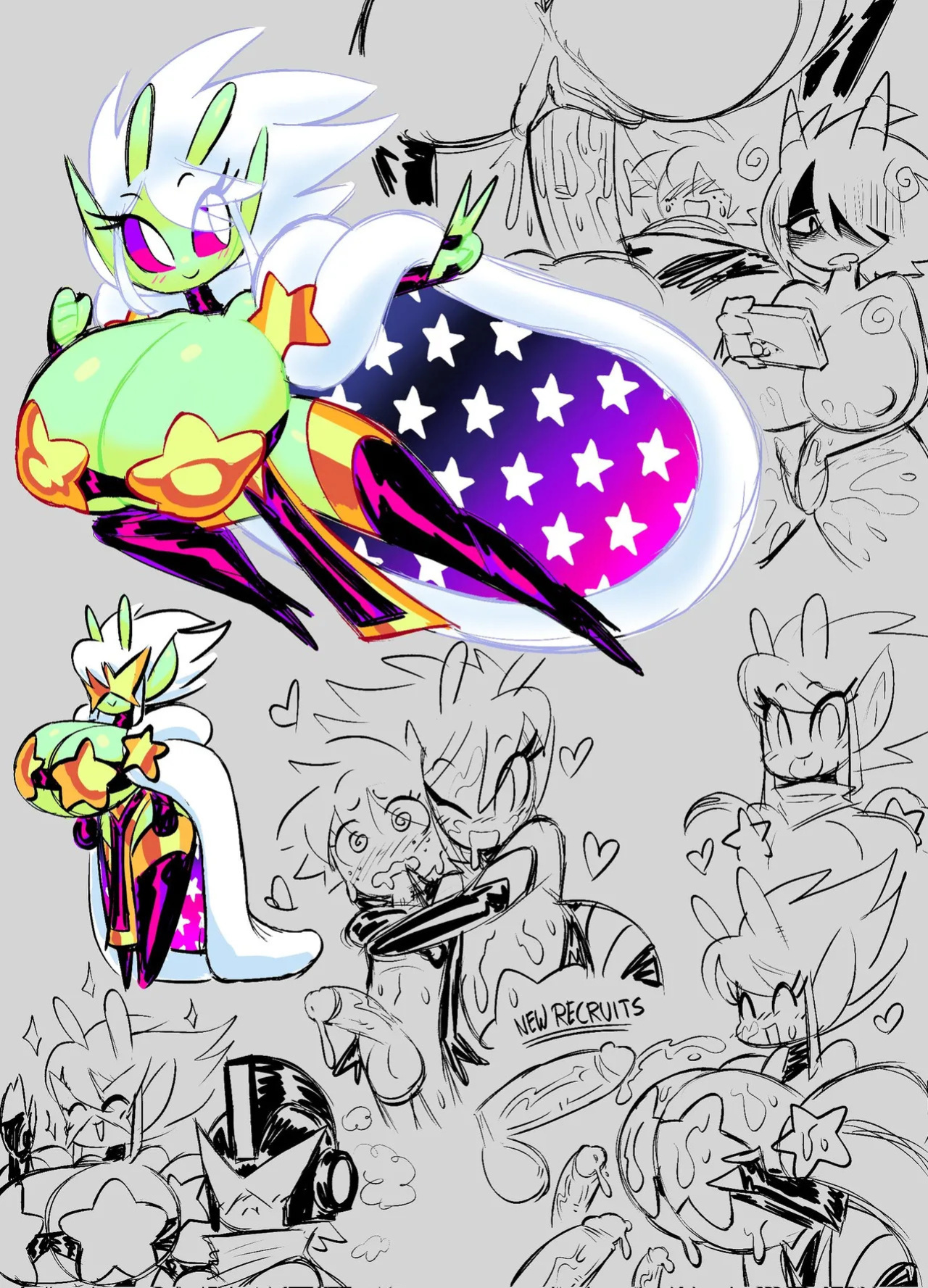Theguywhodrawsalot characters