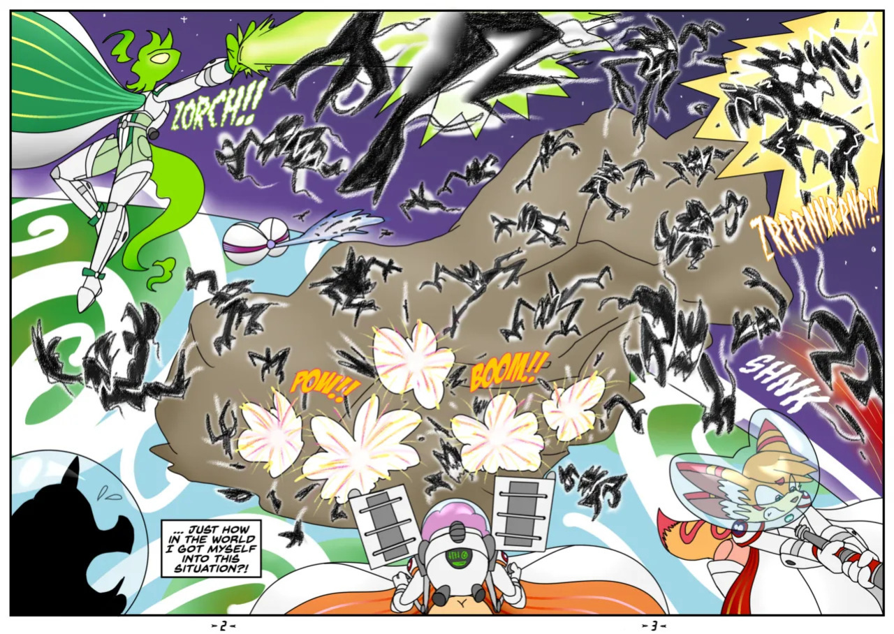 Hyper-Spaced by flash equestria (ongoing)