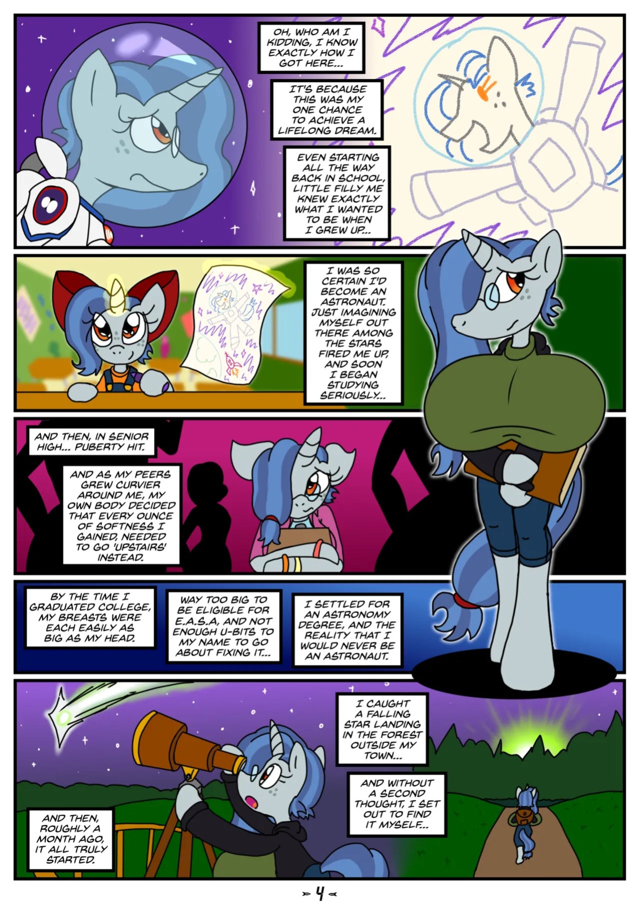 Hyper-Spaced by flash equestria (ongoing)