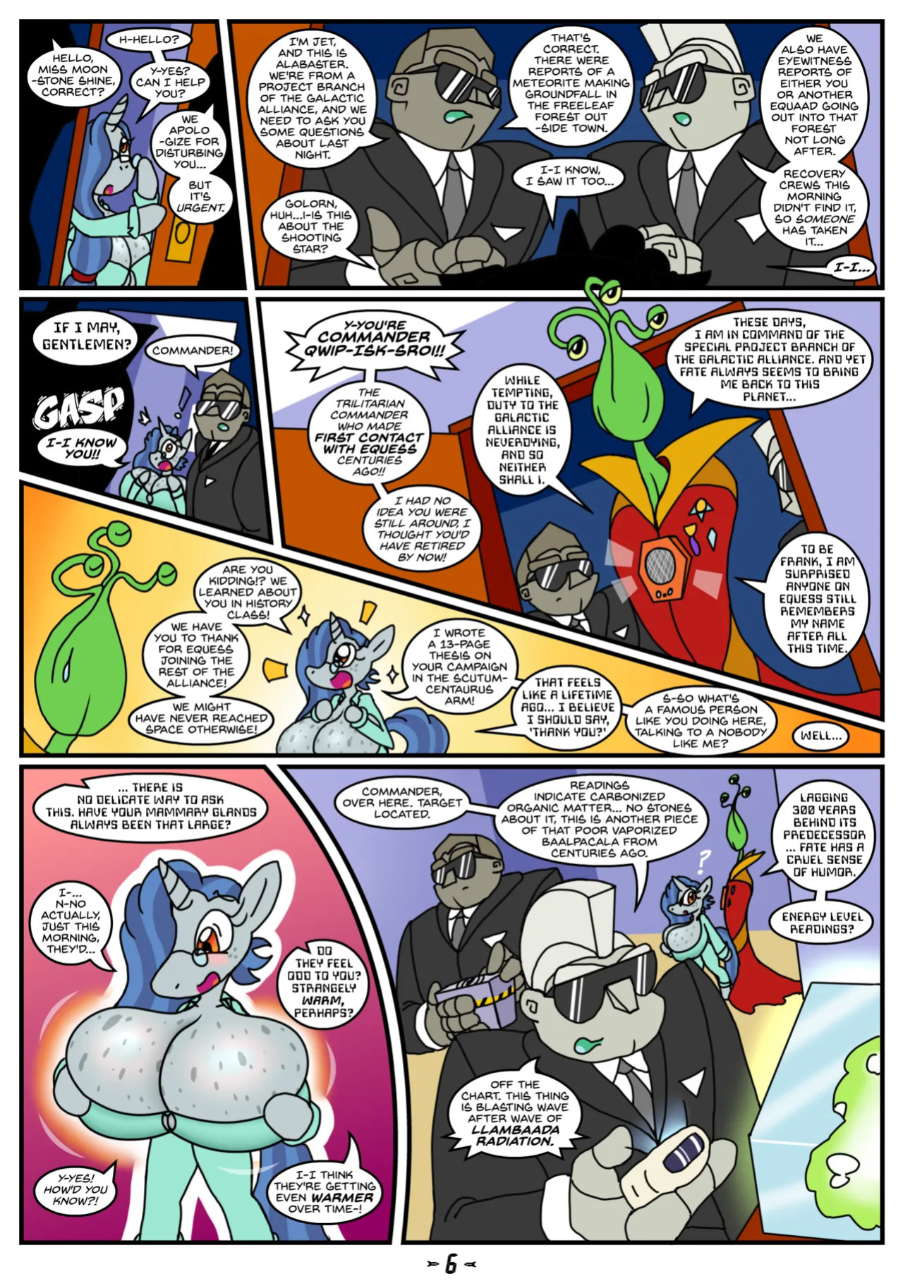 Hyper-Spaced by flash equestria (ongoing)