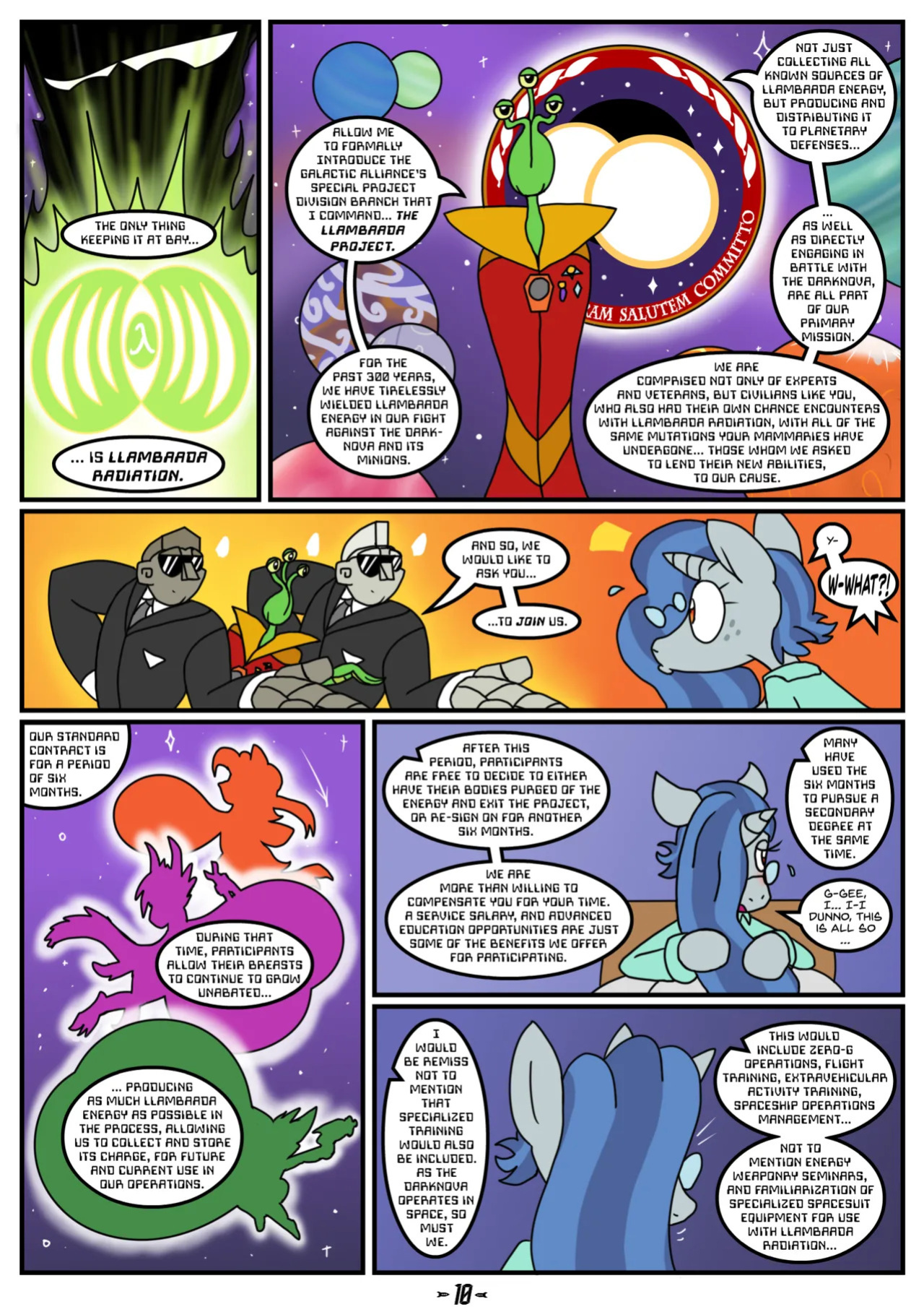 Hyper-Spaced by flash equestria (ongoing)