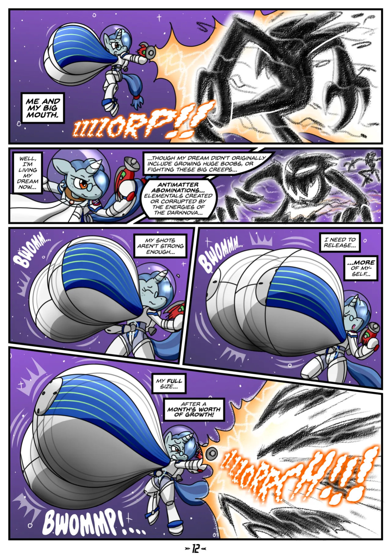 Hyper-Spaced by flash equestria (ongoing)