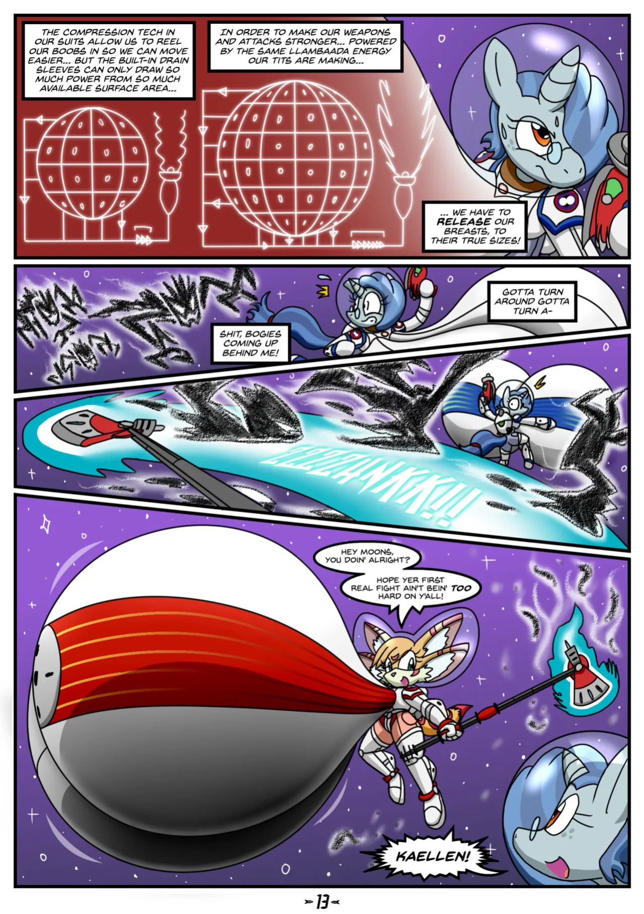 Hyper-Spaced by flash equestria (ongoing)