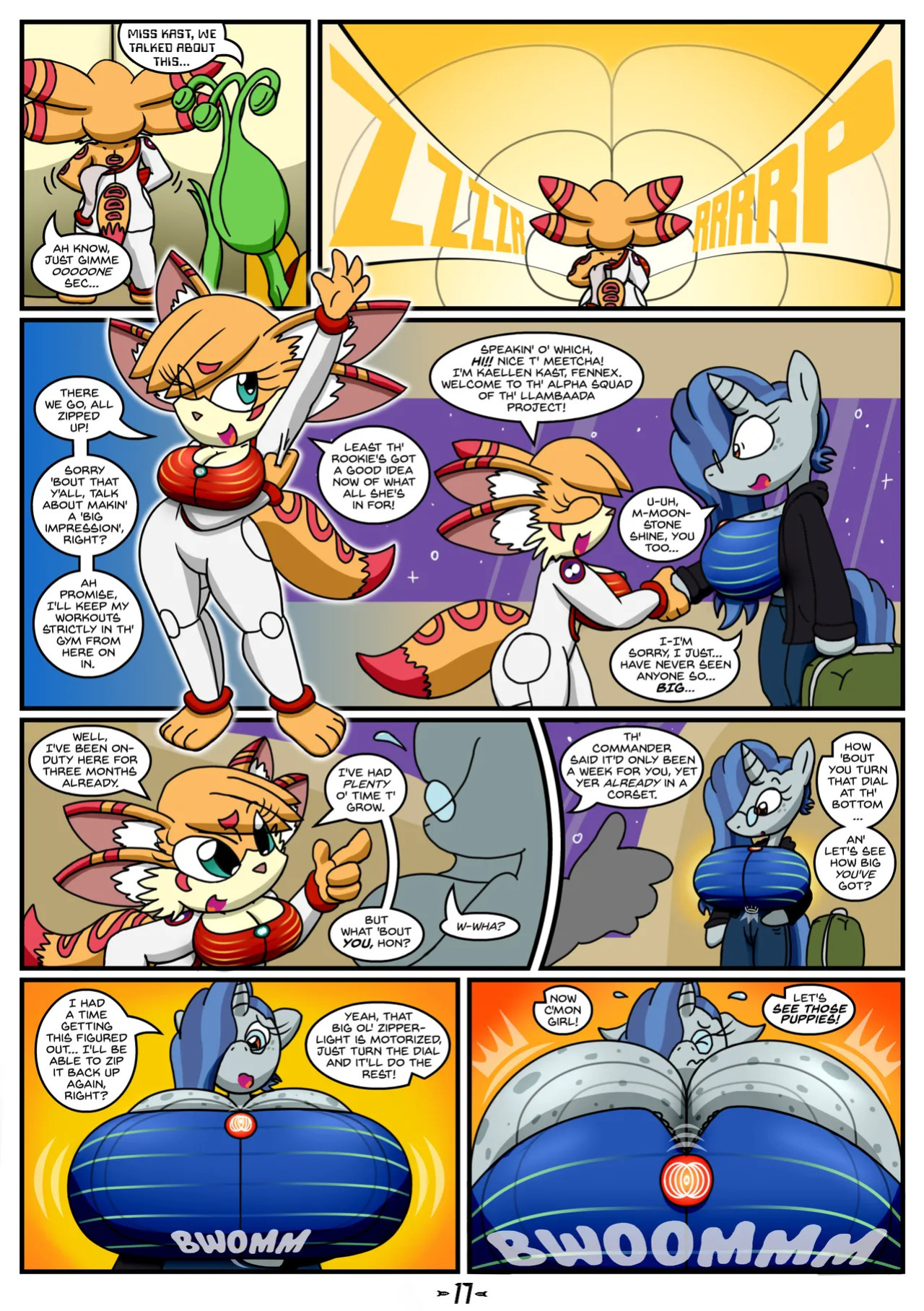 Hyper-Spaced by flash equestria (ongoing)