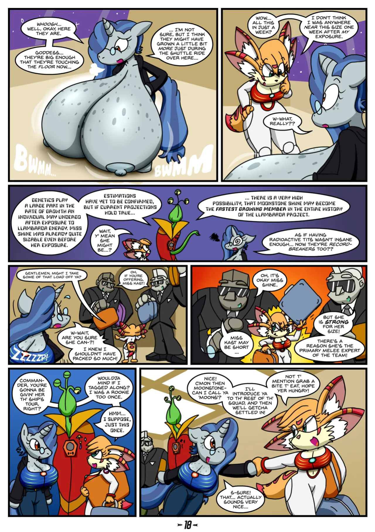 Hyper-Spaced by flash equestria (ongoing)