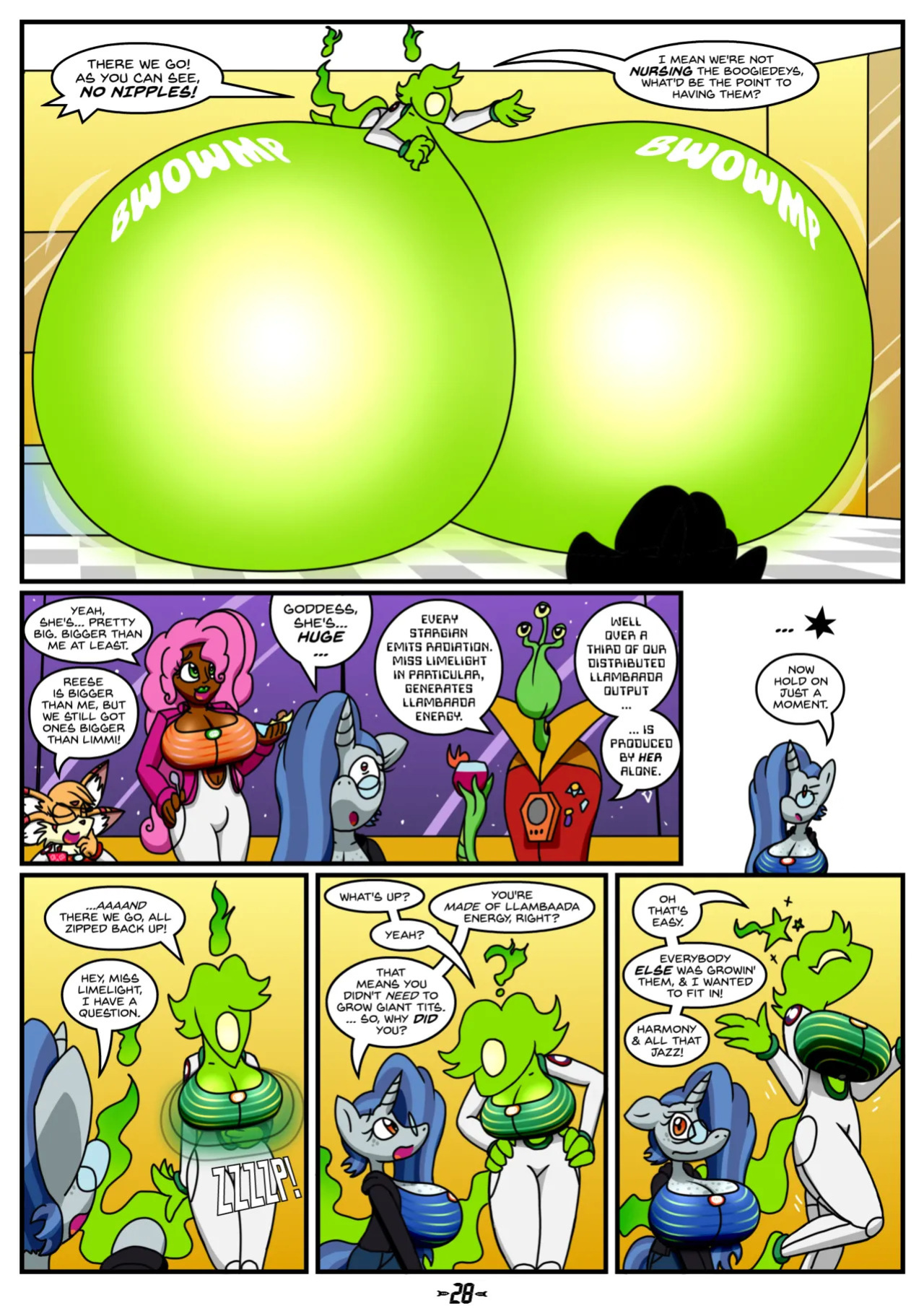 Hyper-Spaced by flash equestria (ongoing)
