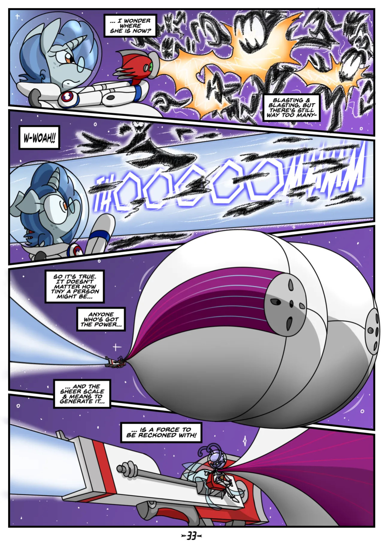 Hyper-Spaced by flash equestria (ongoing)