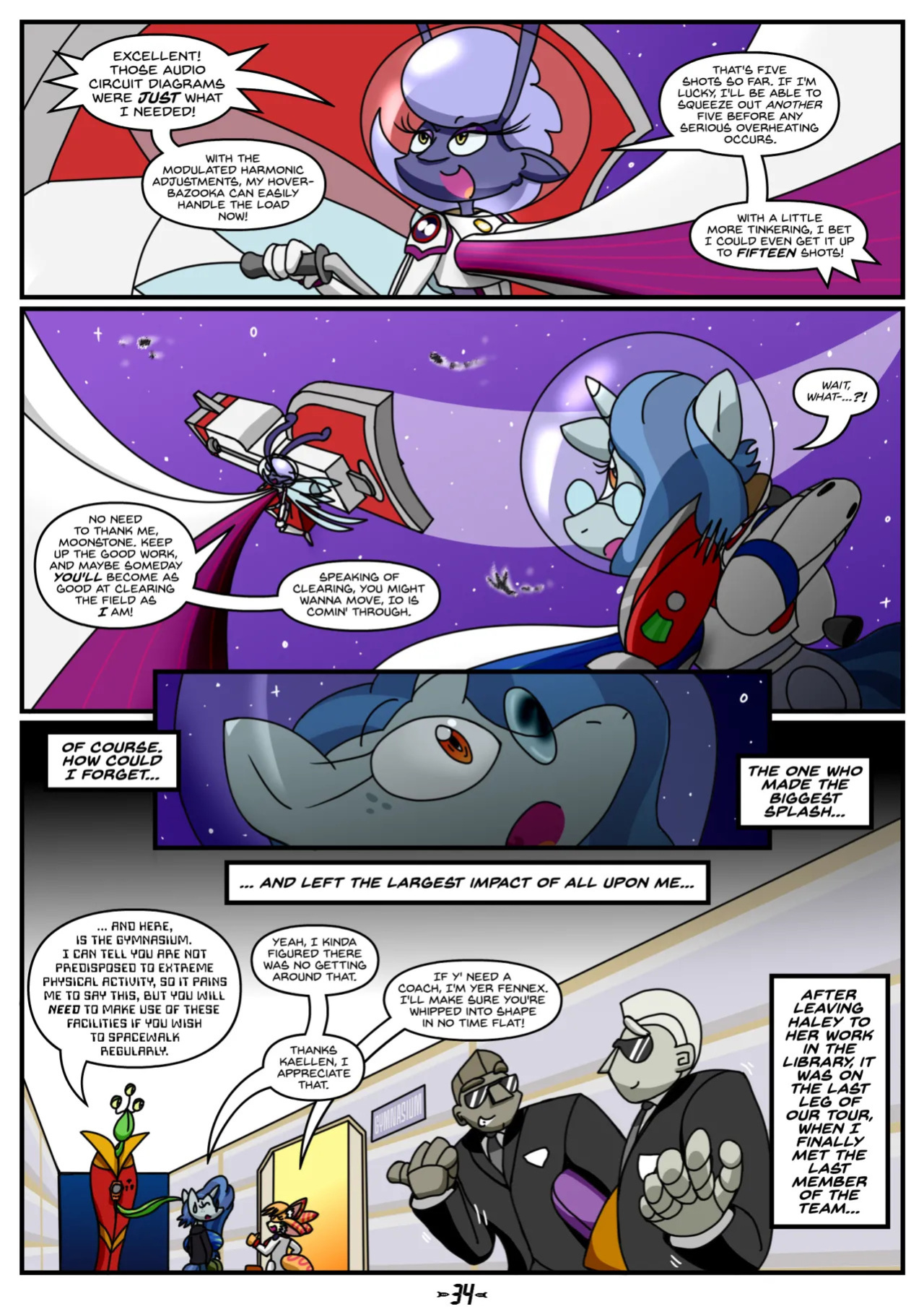 Hyper-Spaced by flash equestria (ongoing)