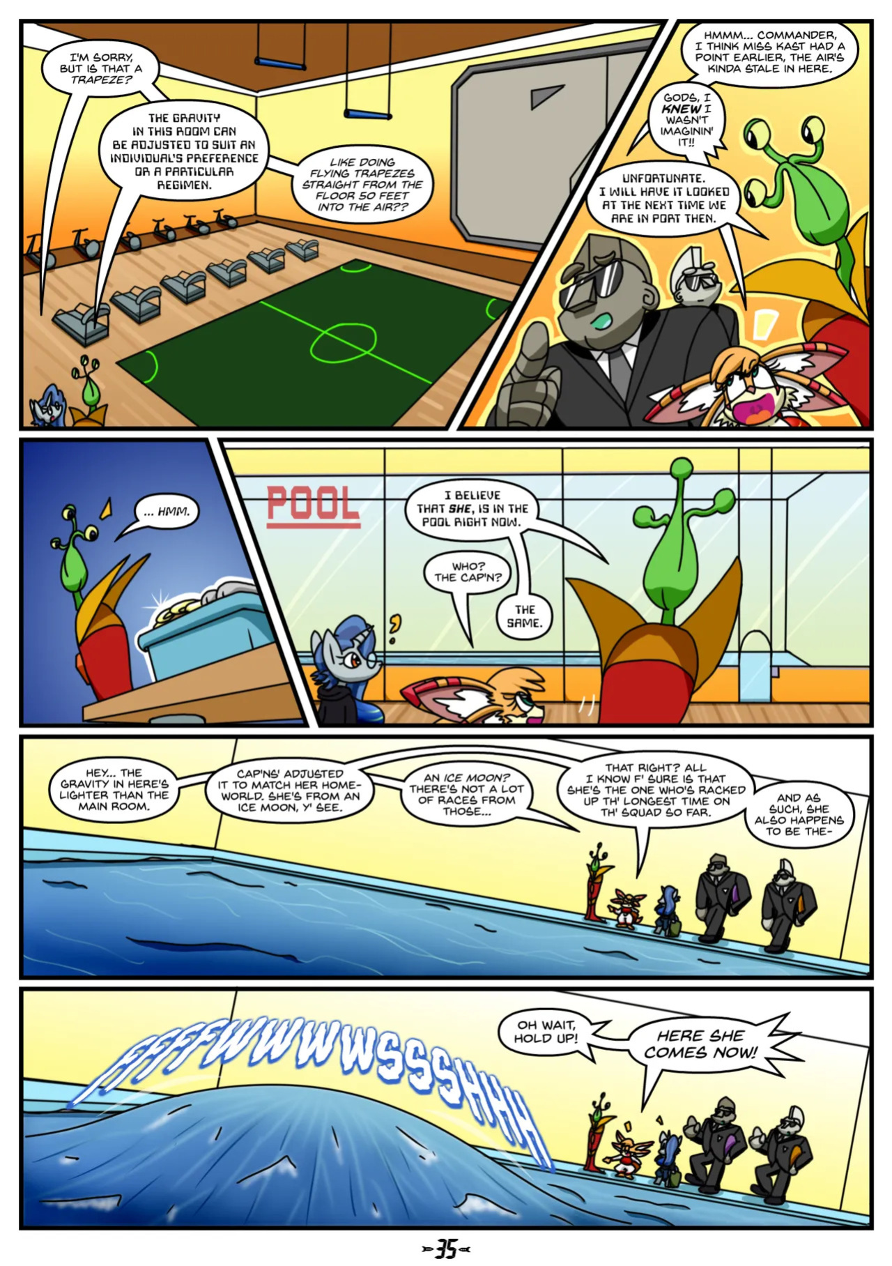 Hyper-Spaced by flash equestria (ongoing)
