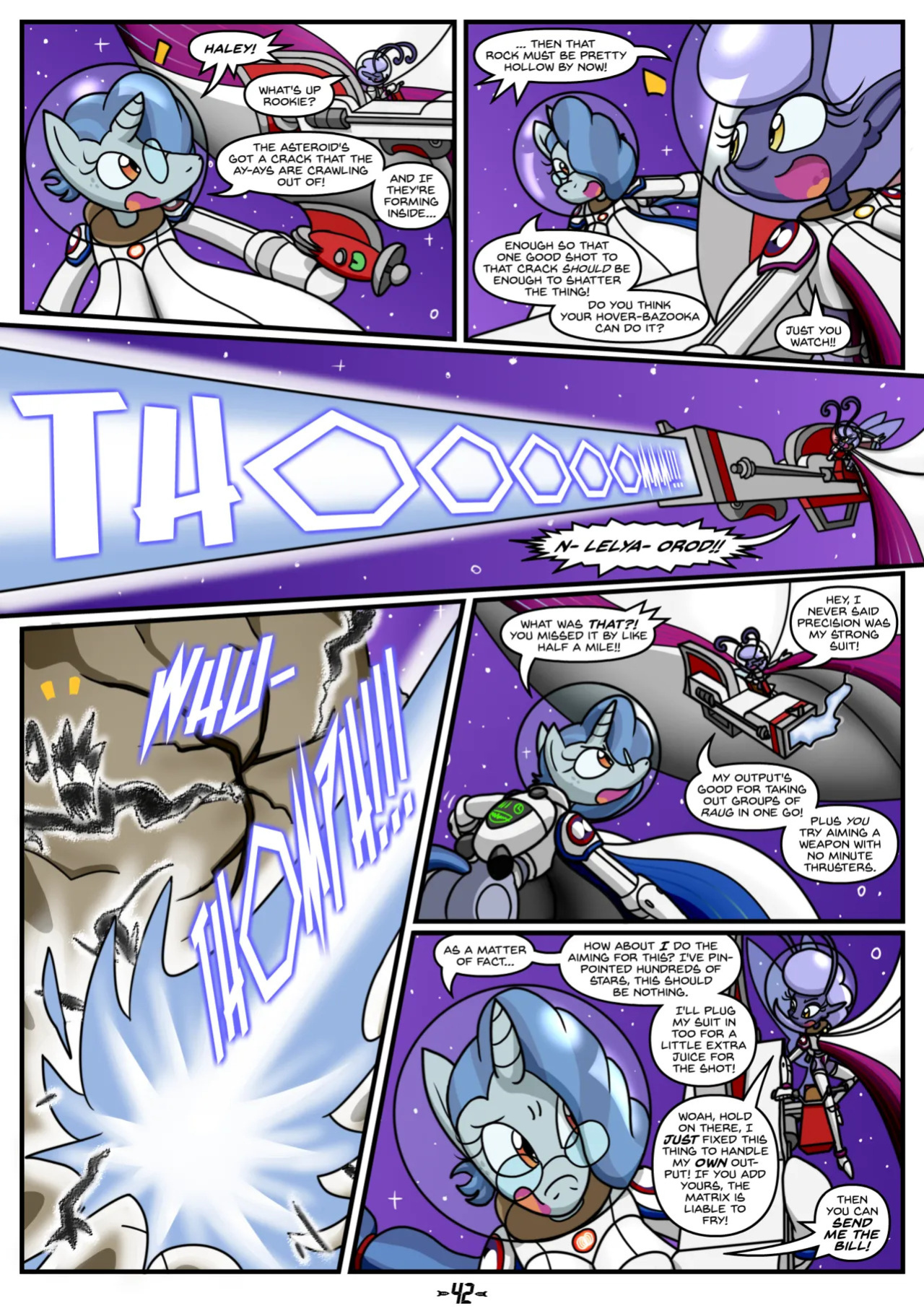 Hyper-Spaced by flash equestria (ongoing)