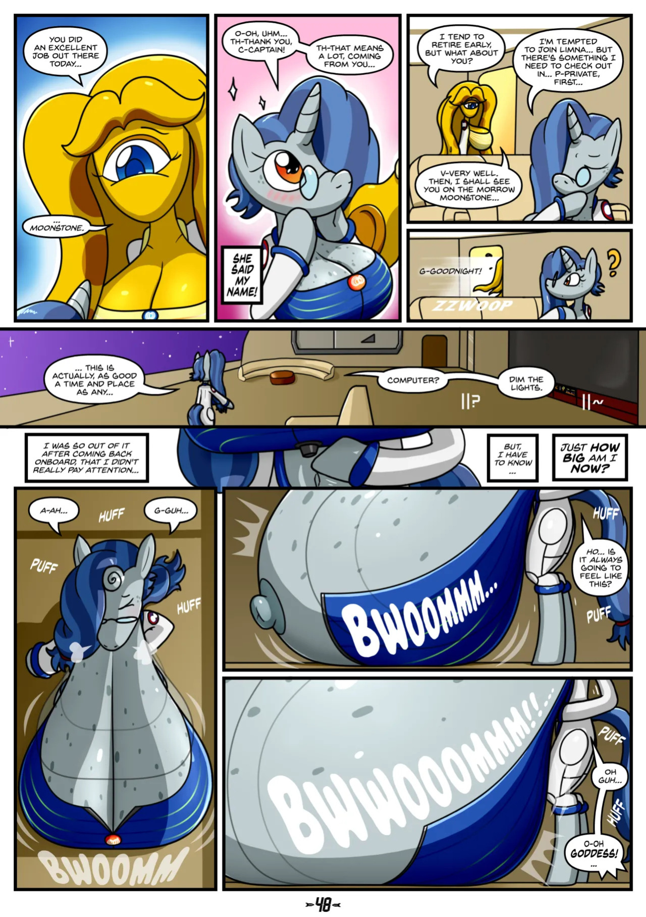 Hyper-Spaced by flash equestria (ongoing)