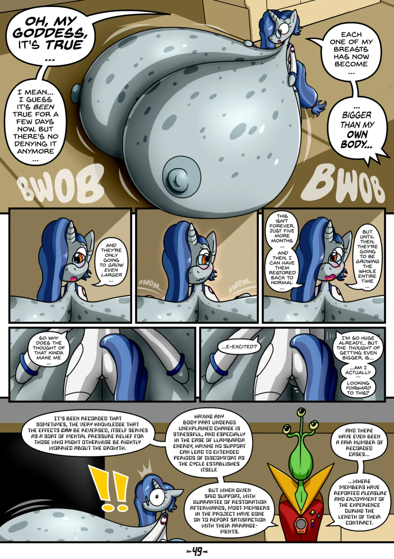 Hyper-Spaced by flash equestria (ongoing)