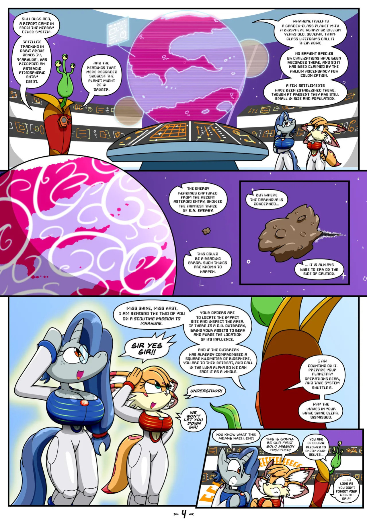 Hyper-Spaced by flash equestria (ongoing)