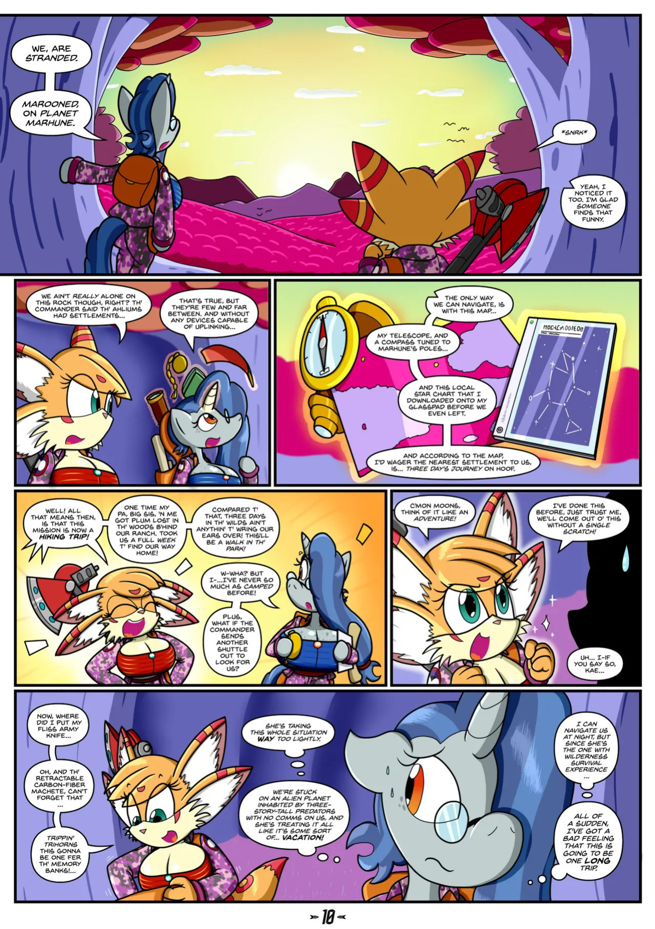 Hyper-Spaced by flash equestria (ongoing)