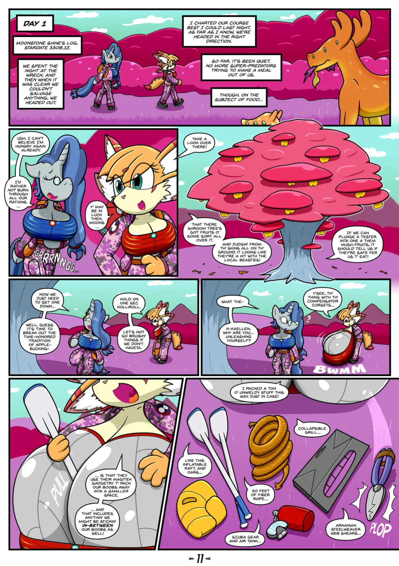 Hyper-Spaced by flash equestria (ongoing)
