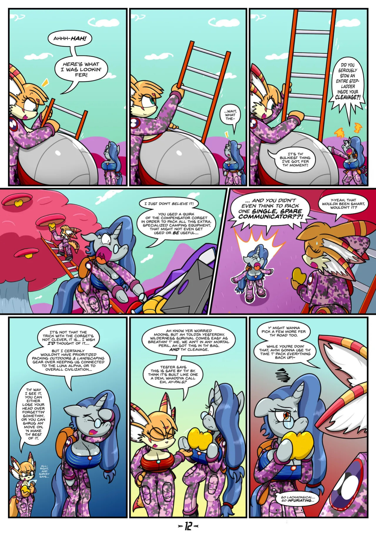 Hyper-Spaced by flash equestria (ongoing)