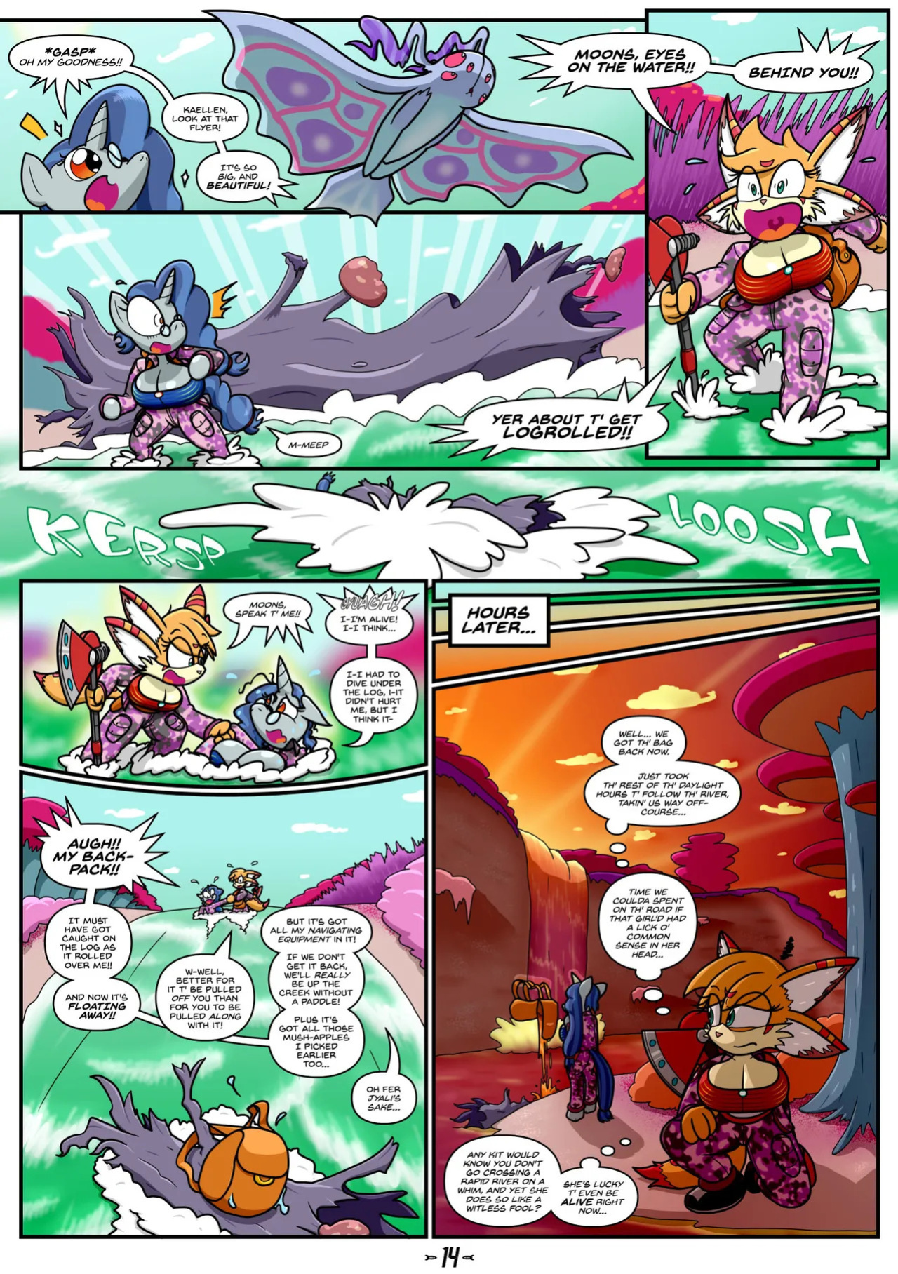 Hyper-Spaced by flash equestria (ongoing)
