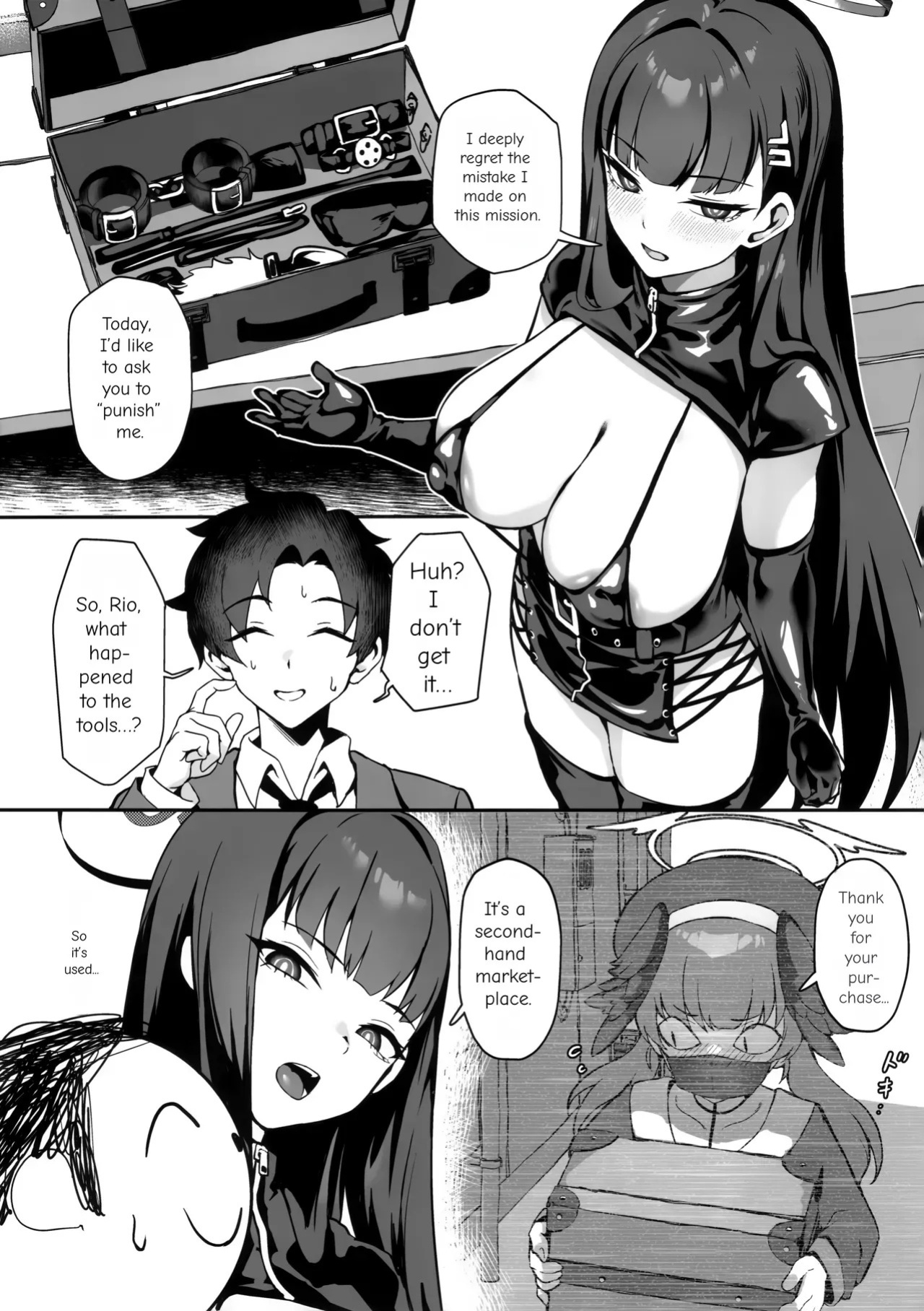 Master, please punish me.