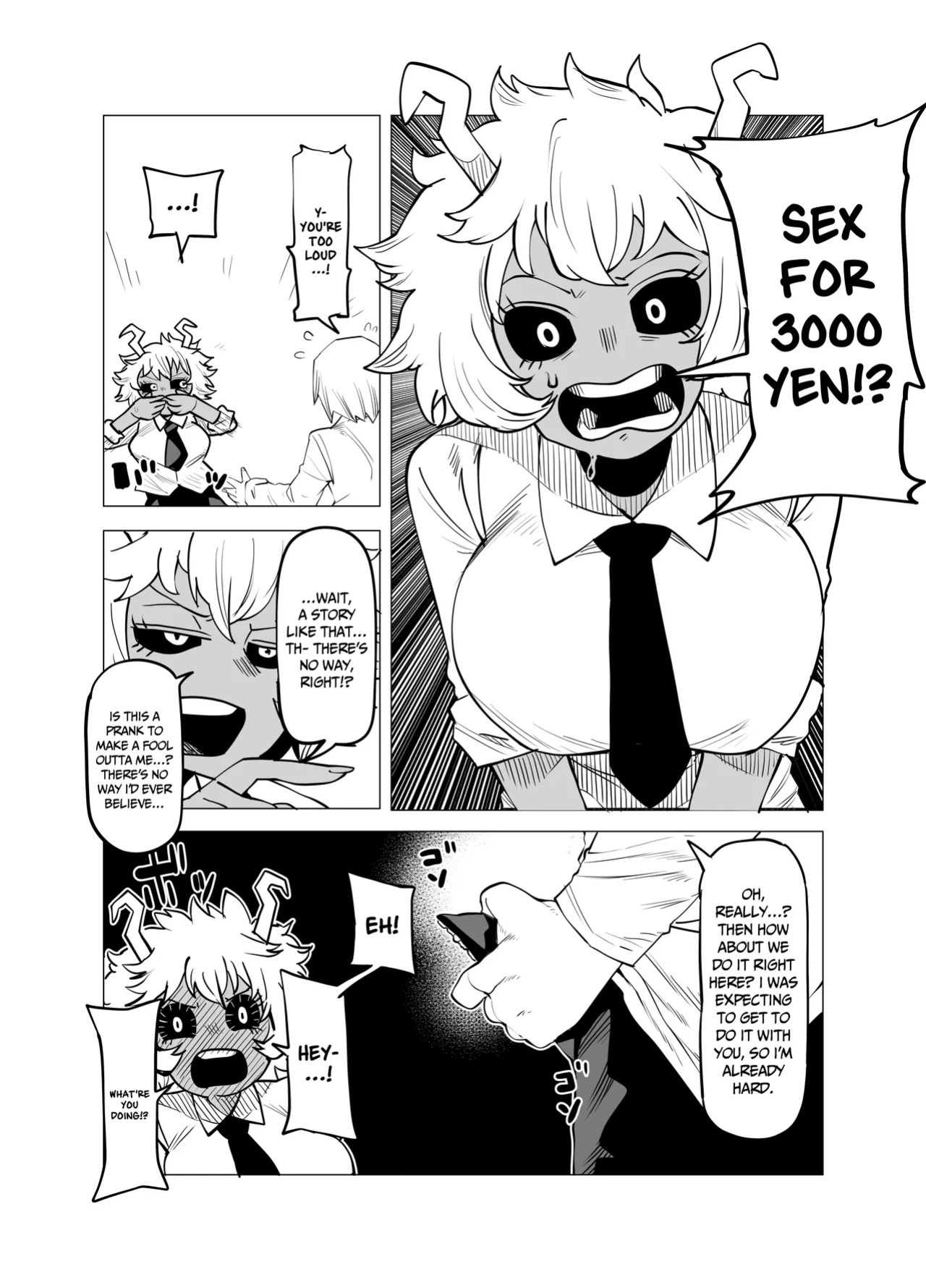 [Oekaki Kaki] Teisou Gyakuten no Hero Academia | Inverted Morality Hero Academia (Boku no Hero Academia) [English] {Doujins.com}