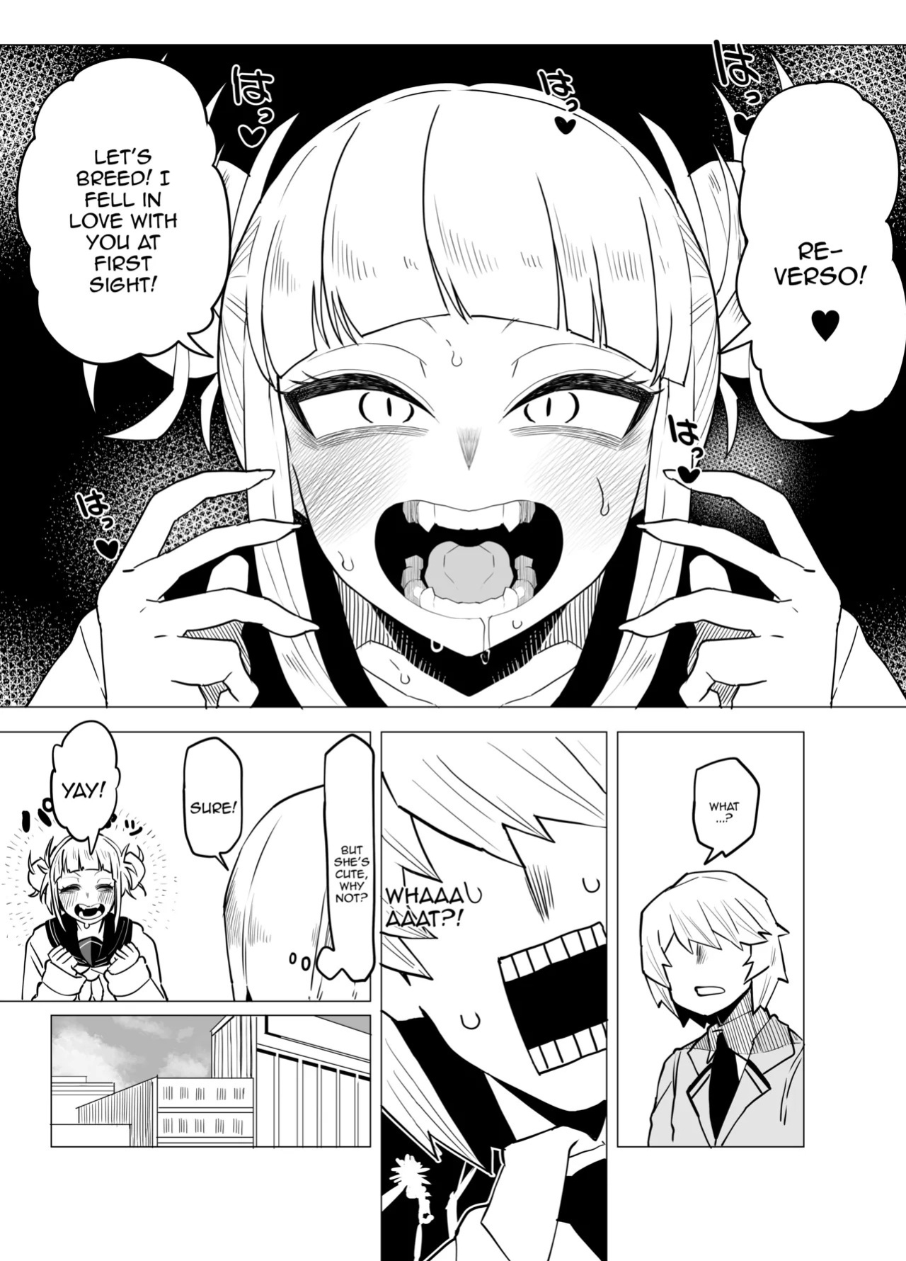 [Oekaki Kaki] Teisou Gyakuten no Hero Academia | Inverted Morality Hero Academia (Boku no Hero Academia) [English] {Doujins.com}