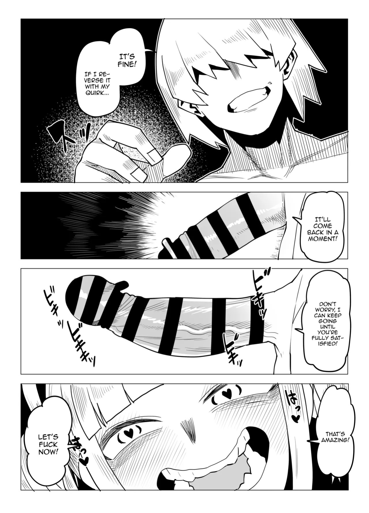 [Oekaki Kaki] Teisou Gyakuten no Hero Academia | Inverted Morality Hero Academia (Boku no Hero Academia) [English] {Doujins.com}